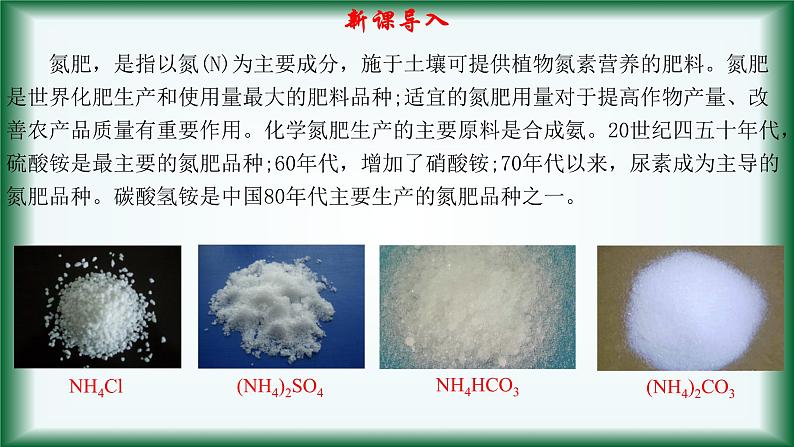 7.3.2   常见氮肥及其使用  氮氧化物的无害处理课件苏教版2019必修二02