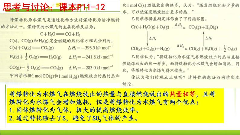 1.1.3能源的充分利用 课件高中化学苏教版（2019）选择性必修一05