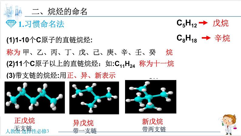 烷烃PPT课件免费下载202304