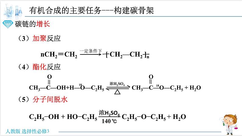 3.5.1 有机合成-构建碳骨架【新教材】人教版选择性必修3课件PPT08