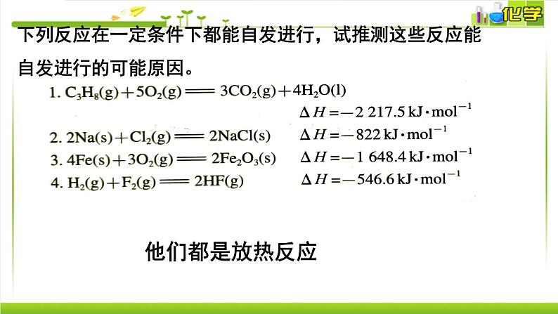 2.2.1化学反应的方向 课件高中化学苏教版（2019）选择性必修一06