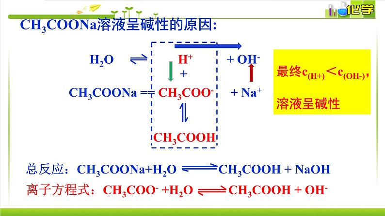 3.3.1 盐类水解的原理 课件-2021-2022学年高中化学苏教版（2019）选择性必修一06