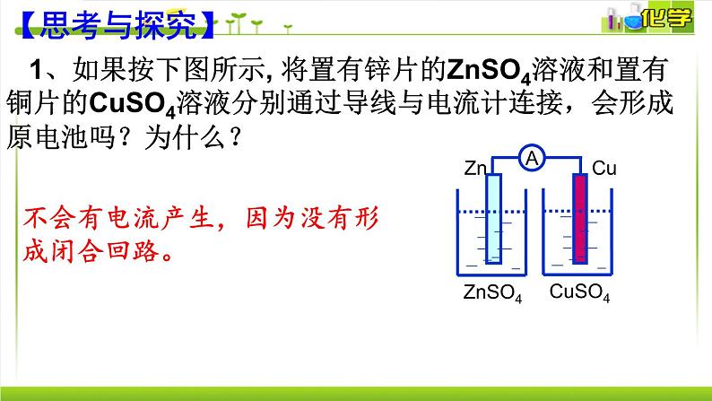 1.2.1原电池 课件高中化学苏教版（2019）选择性必修一07