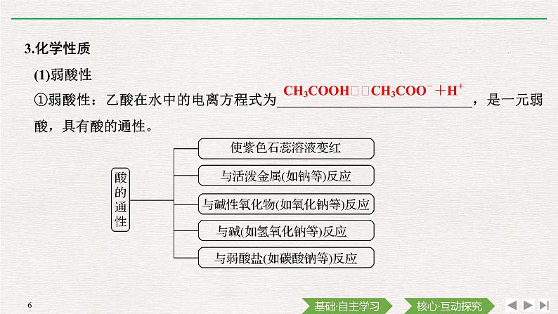 第七章  第三节　第2课时  乙酸　官能团与有机化合物的分类（导学案+课件）06