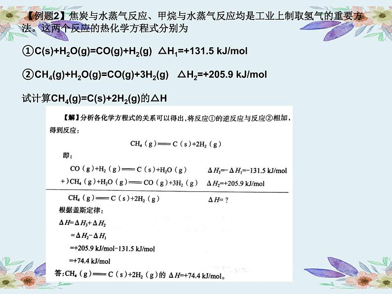 反应热的计算PPT课件免费下载202308