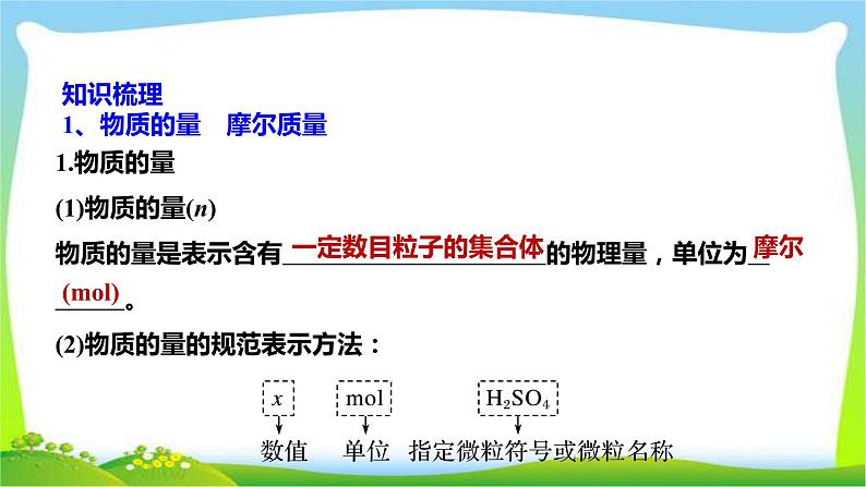 高考化学总复习1物质的量、气体摩尔体积课件PPT03