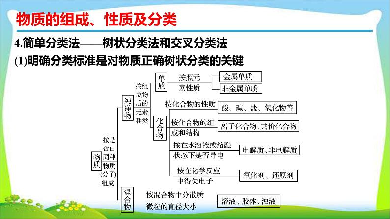 高考化学总复习4物质的组成、性质及分类课件PPT第6页