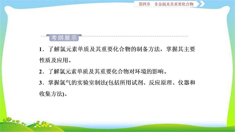 人教版高考化学二轮总复习富集在海水中的元素卤素及提取卤素单质的化工流程完美课件PPT第2页