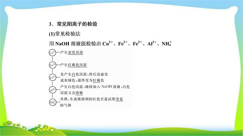 高中化学第一轮总复习11.35物质的检验、分离和提纯完美课件PPT第7页