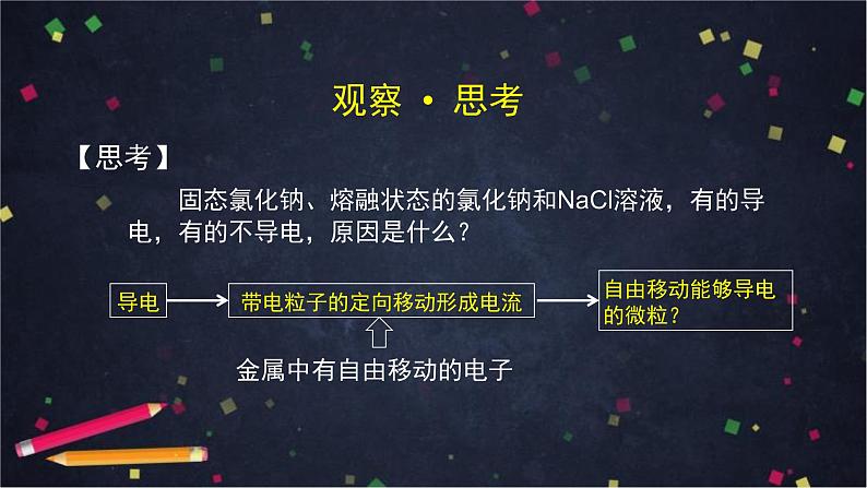 2020-2021学年高一化学鲁科版（2019）必修第一册第二章第二节电解质的电离 离子反应(1)-课件05