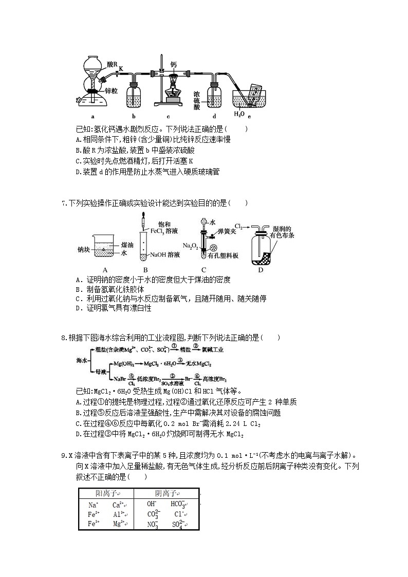 2022年高考化学一轮考点跟踪练习23《化学实验》（含答案）第2页