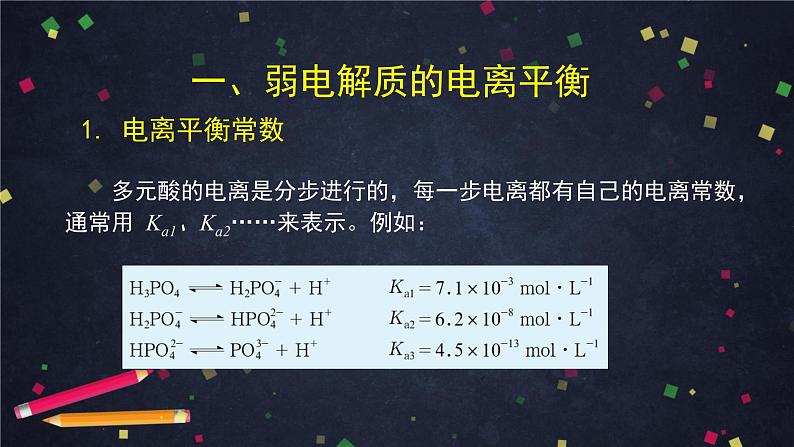 高二【化学（鲁科版）】选择性必修一3.2弱电解质的电离-课件08