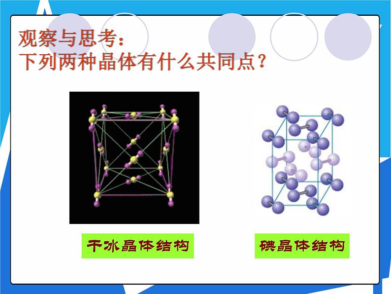 3.2.1 分子晶体课件——人教版【2019年】高二化学选修204