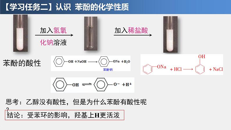 3.2.2 醇、酚 酚 课件 2021-2022学年高二化学（人教版（2019）选择性必修三）第7页