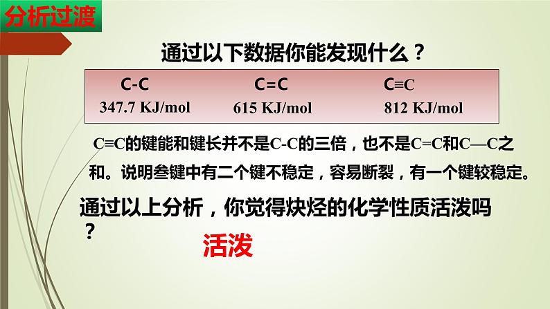 2.2.2 炔烃 2021-2022学年高二化学下学期 （人教版2019选择性必修3）课件PPT第6页