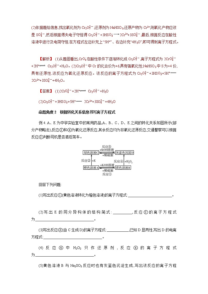专题三　离子反应-2022年高考化学一轮复习对点讲解与练习（通用版）学案第3页