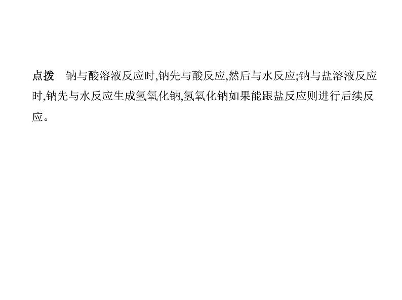 2022版高考化学选考山东专用一轮总复习课件：专题六金属及其化合物 —基础篇05