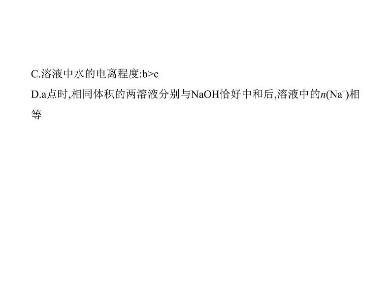 2022版高考化学选考山东专用一轮总复习课件：专题十三弱电解质的电离和溶液的酸碱性 —应用篇第5页