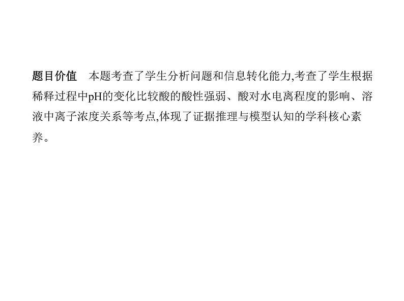 2022版高考化学选考山东专用一轮总复习课件：专题十三弱电解质的电离和溶液的酸碱性 —应用篇第7页