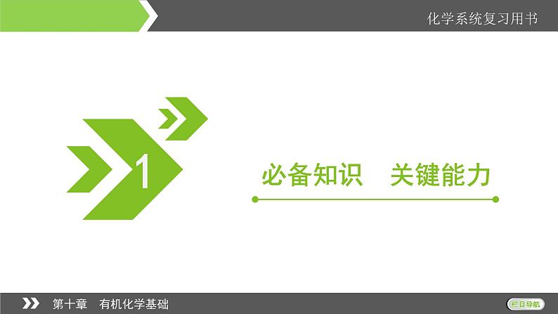 2022版高考化学一轮复习课件：第10章 第1节 认识有机化合物第8页