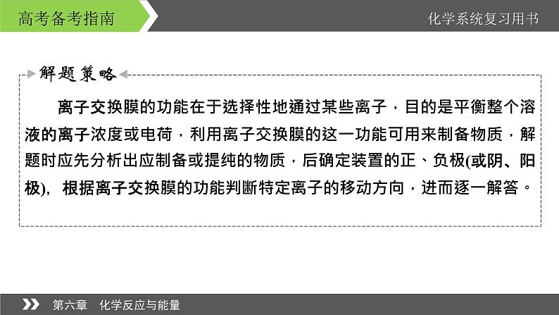 2022版高考化学一轮复习课件：专题讲座2 电化学装置的创新应用06