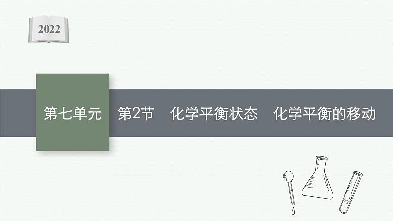 2022高考化学人教版一轮复习课件：第七单元　第2节　化学平衡状态　化学平衡的移动01