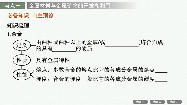 2022高考化学人教版一轮复习课件：第三单元　第3节　用途广泛的金属材料　铝、铜及其重要化合物第4页