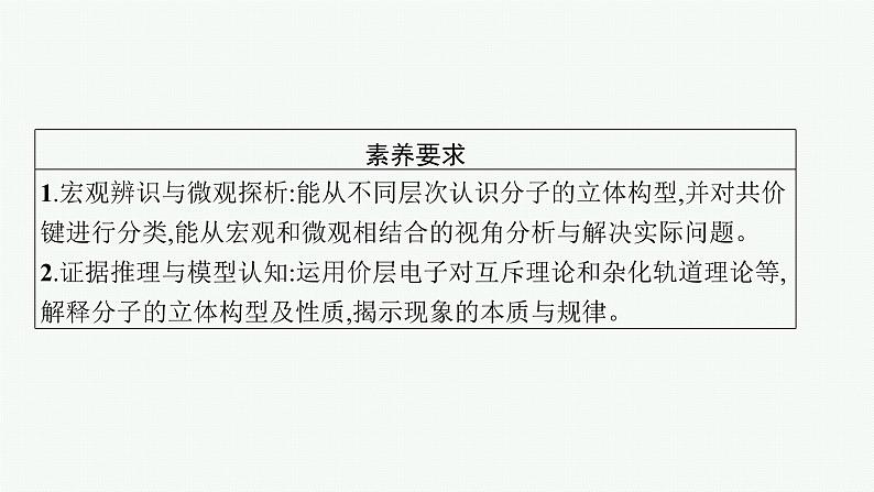 2022高考化学人教版一轮复习课件：选修3　第2节　分子结构与性质第3页