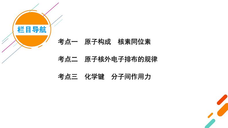 2022届高考化学（人教版）一轮总复习课件：第13讲　原子结构　化学键第6页