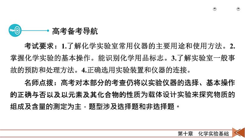 2022届高考化学（人教版）一轮总复习课件：第27讲　化学实验仪器和基本操作03