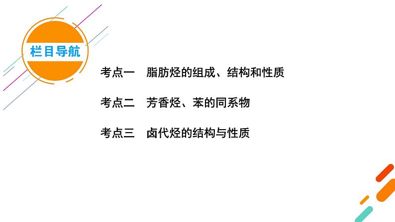 2022届高考化学（人教版）一轮总复习课件：第34讲　烃和卤代烃第6页