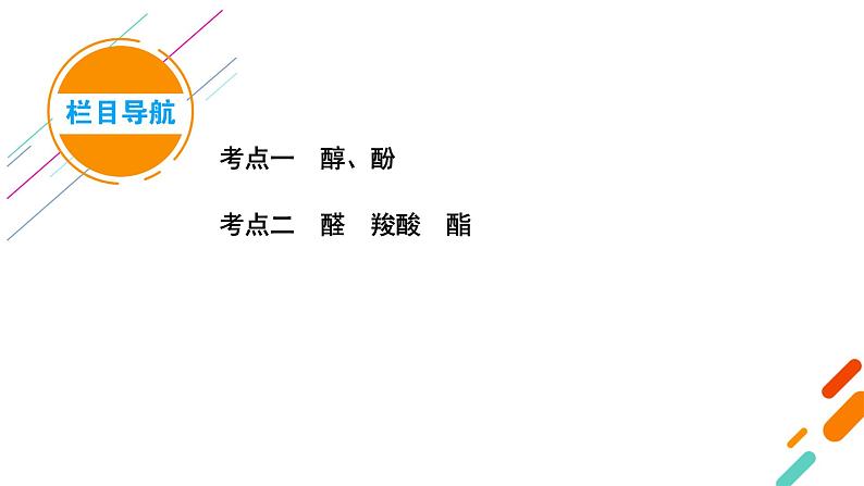 2022届高考化学（人教版）一轮总复习课件：第35讲　烃的含氧衍生物06