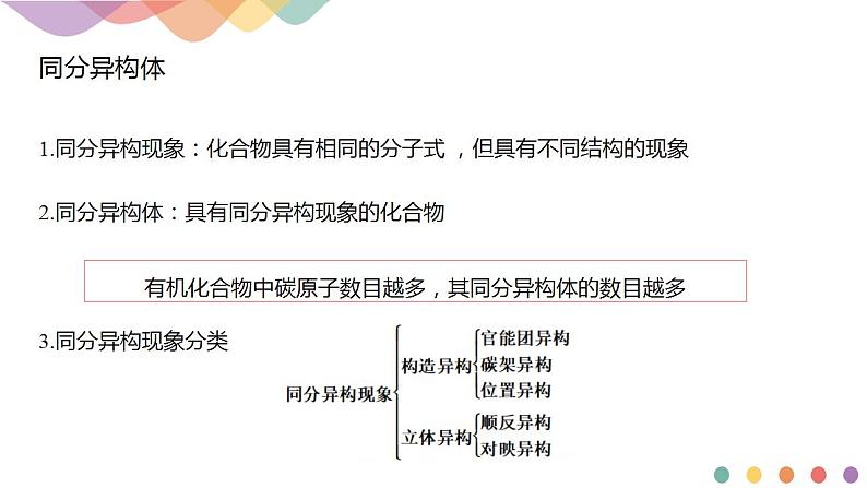 1.1.3 有机化合物的同分异构现象-2021-202学年下学期高二化学(新教材人教版选择性必修3)课件PPT04