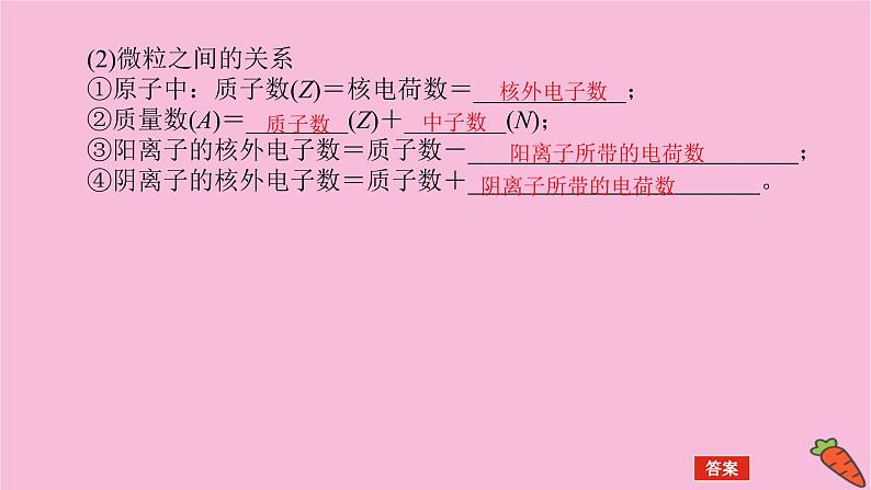 新教材2022届新高考化学人教版一轮课件：5.1 原子结构第5页