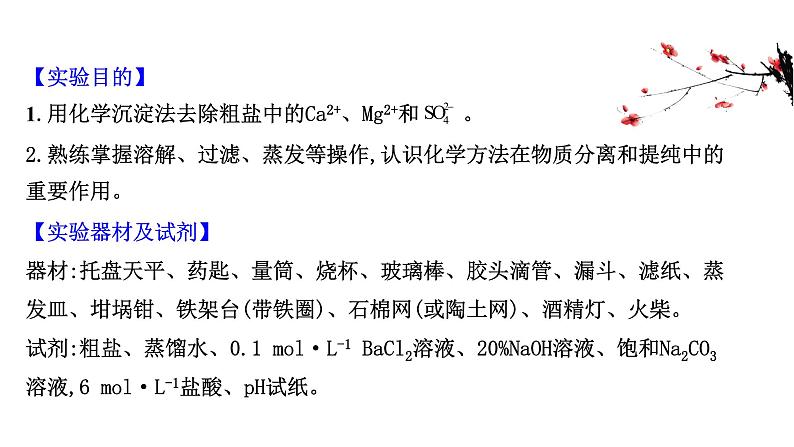 2020-2021学年高中化学新人教版必修第二册 第5章实验活动4用化学沉淀法去除粗盐中的杂质离子课件（29张）02