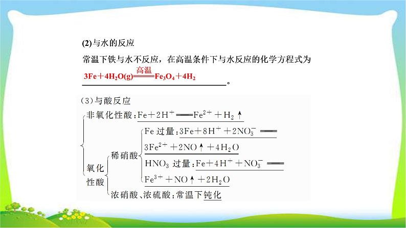 高中化学第一轮总复习3.8铁及其化合物完美课件PPT第6页