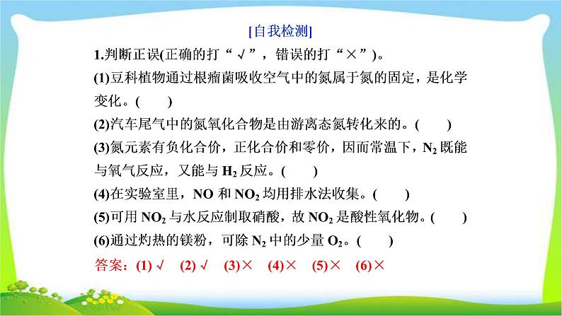 人教版高考化学总复习氮及其重要化合物完美课件PPT08