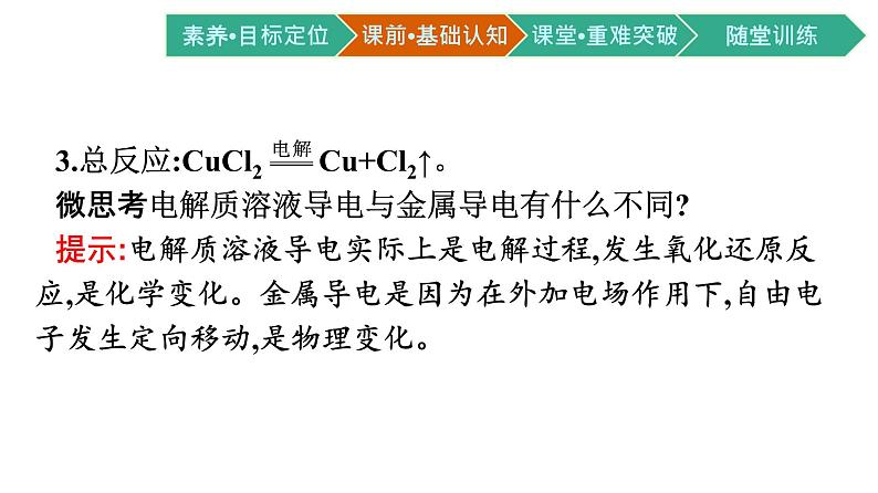 2021-2022学年高中化学新人教版选择性必修1 第四章第二节　电解池 第1课时　电解原理  课件（53张）05