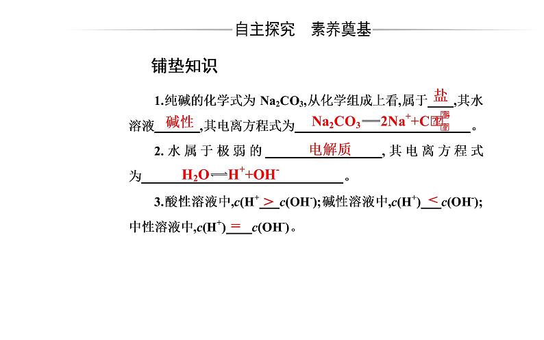 2021-2022学年高中化学新人教版选择性必修1 第三章第三节课时1　盐类的水解 课件（36张）03