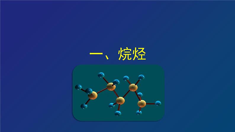 人教版 (新课标) 高中化学选修5  第2章  第1节  脂肪烃 第一课时  烷烃、烯烃课件PPT第3页