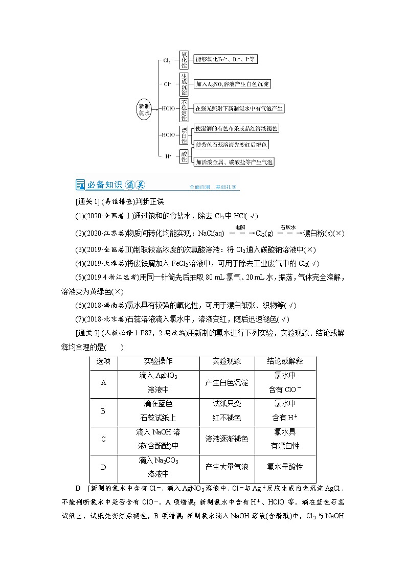 2022高考化学一轮复习教案：第4章 第2讲 氯及其重要化合物03
