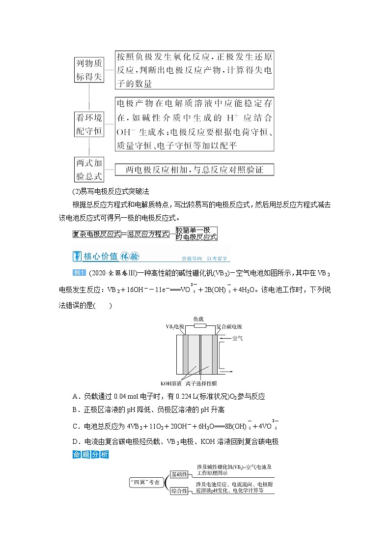 2022高考化学一轮复习教案：第6章 第4讲 新型化学电源及分析第2页