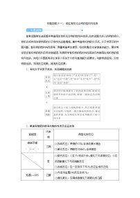 2022高考化学一轮复习教案：专题突破（十一） 陌生有机化合物的结构与性质