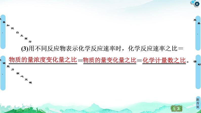 2020-2021学年高中化学新人教版选择性必修1 第2章 第1节 第1课时　化学反应速率课件（45张）第8页