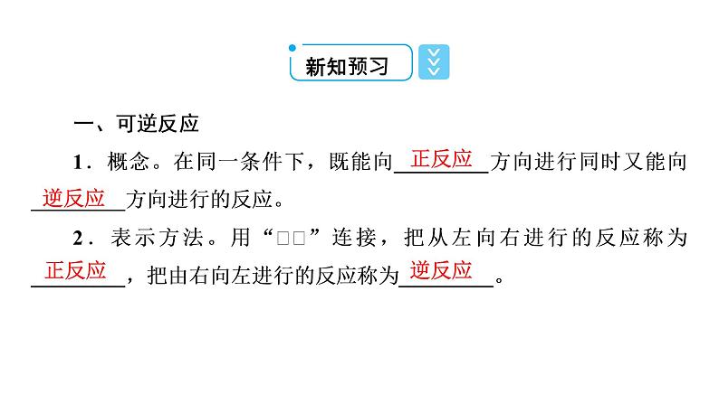 2021-2022学年高中化学新人教版选择性必修1 第二章第二节 化学平衡（第1课时） 课件（48张）第8页