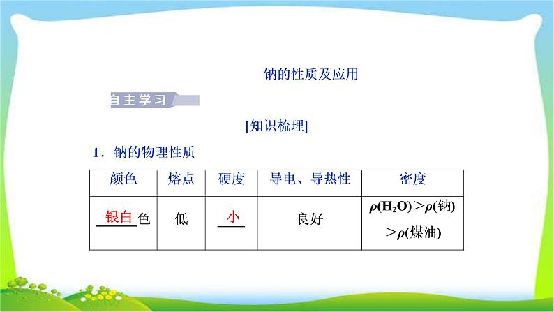 人教版高考化学总复习钠及其重要化合物完美课件PPT04