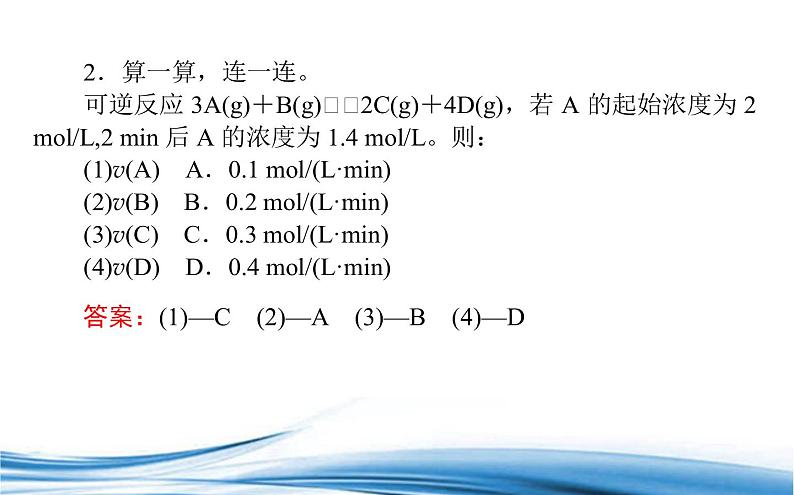 必修2化学新教材苏教版61第1课时化学反应速率ppt_1第7页