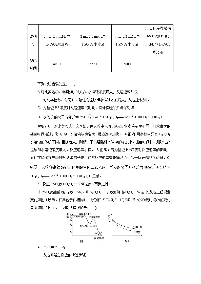 专题七　化学反应速率和化学平衡课件PPT02