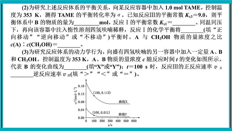 大题突破　化学反应原理综合题课件PPT04