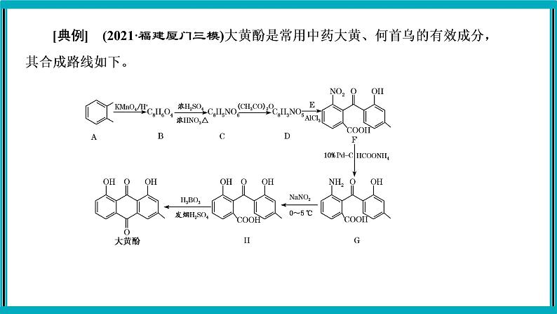 大题突破　有机化学综合题课件PPT02